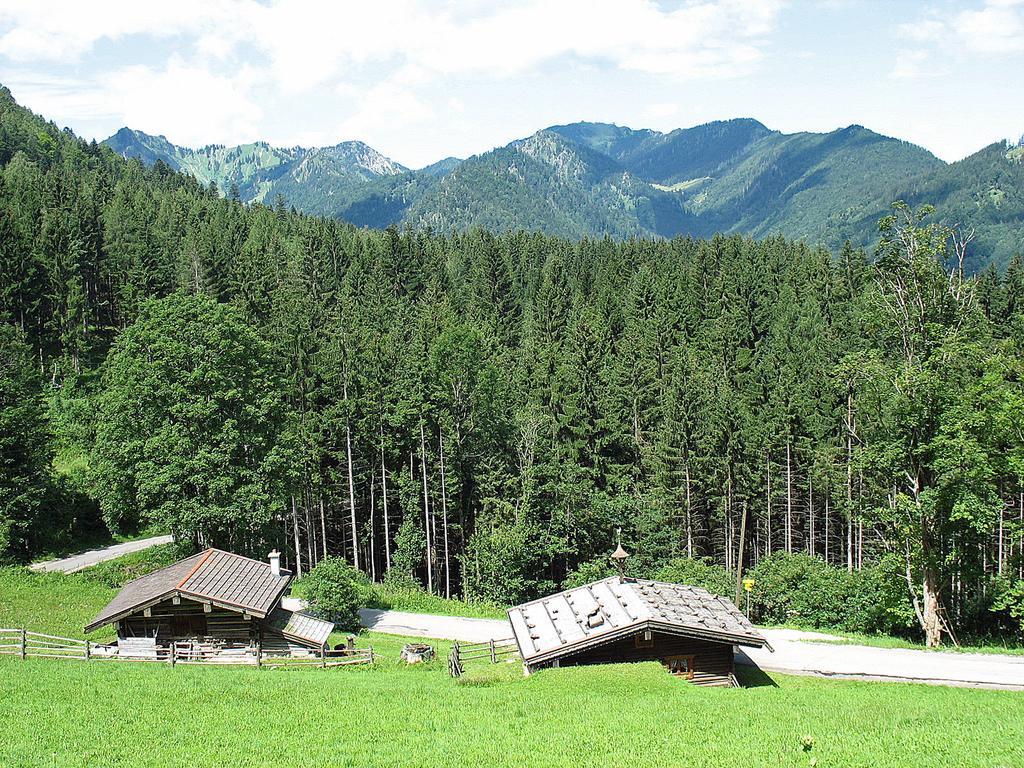 Almbruennerl Die Almhuette Auf Der Raffner Alm Ruhpolding Εξωτερικό φωτογραφία
